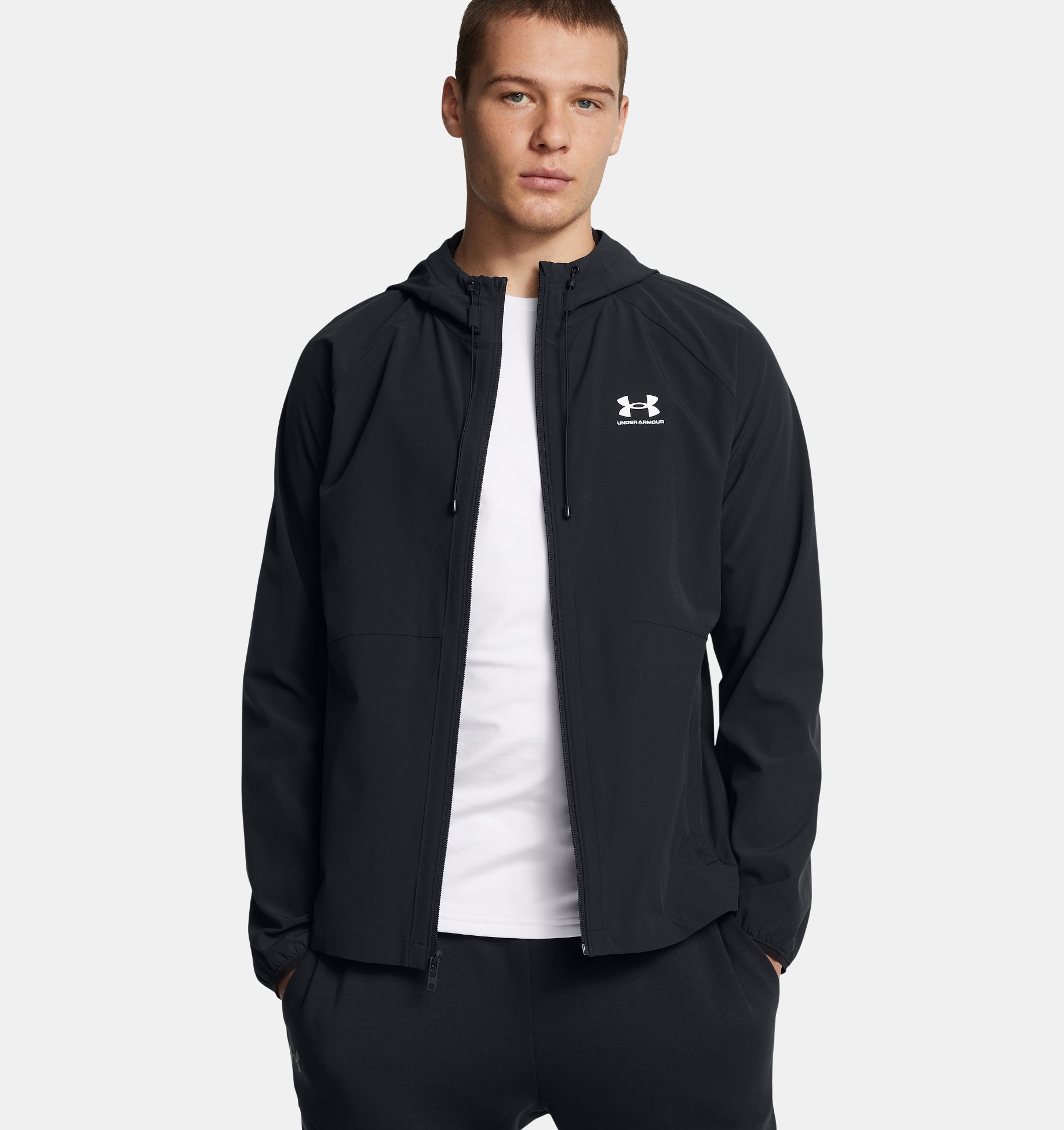 UA Stretch Woven Men's Windbreaker | Under Armour UK UA Stretch Woven Men's Windbreaker | Under Armour UK